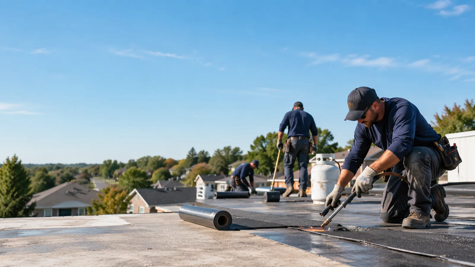 Flat Roof Leak Repair providers in Alsey, IL
